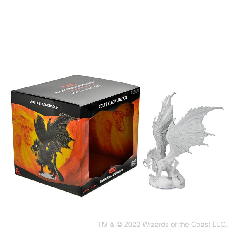 D&D: Nolzur's Marvelous Miniatures - Adult Black Dragon