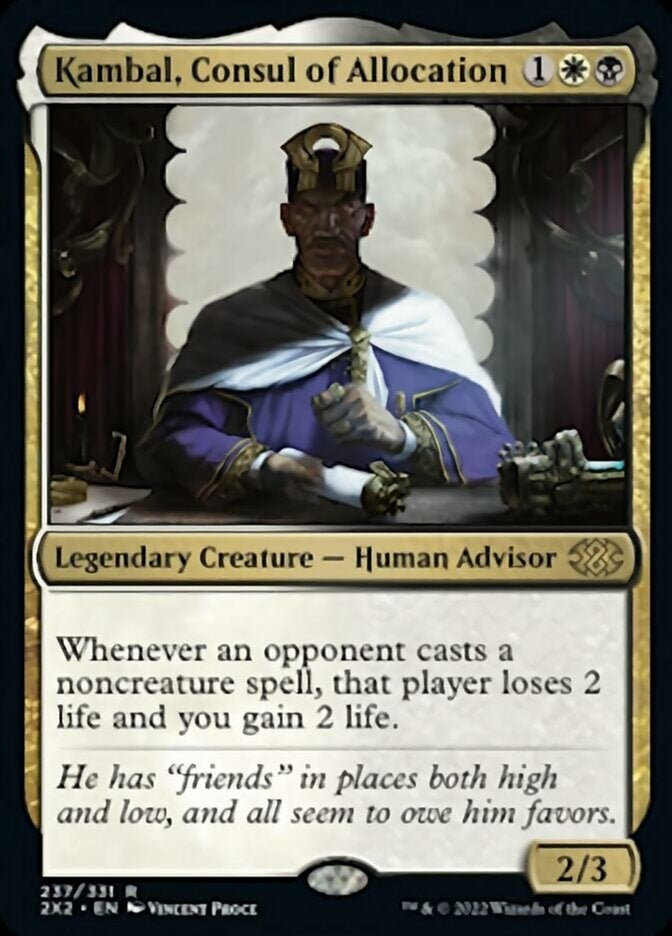Kambal, Consul of Allocation (2X2-R)