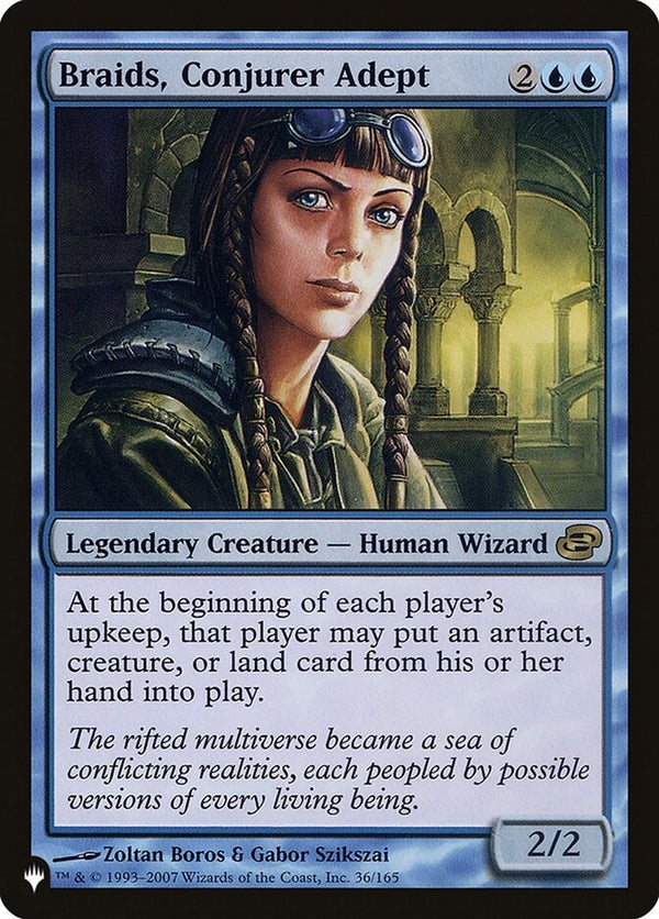 Braids, Conjurer Adept (PLC-R-LIST)