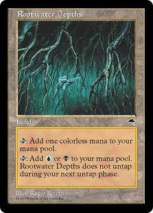 Rootwater Depths (TMP-U)