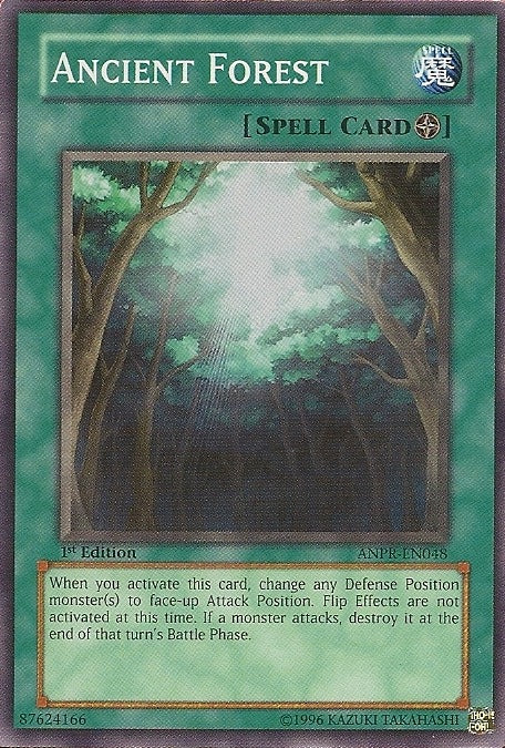 Ancient Forest (ANPR-EN048) Super Rare - Near Mint 1st Edition