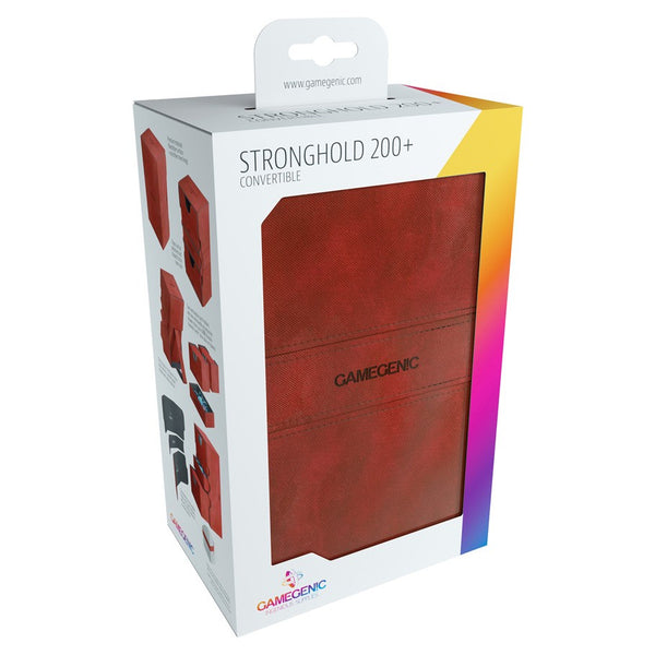 GameGenic: Deck Box - Stronghold 200+ Convertible: Red