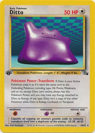 Ditto  - 18/62 (FO) Rare - Near Mint 1st Edition