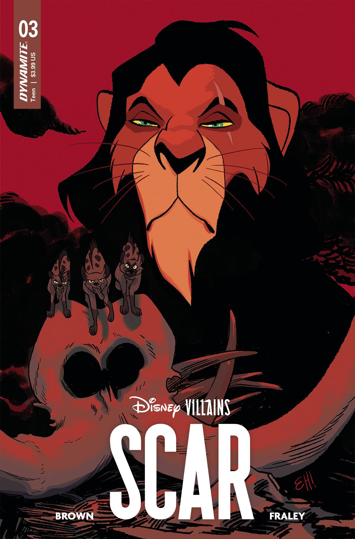 DISNEY VILLAINS SCAR #3 CVR C HENDERSON