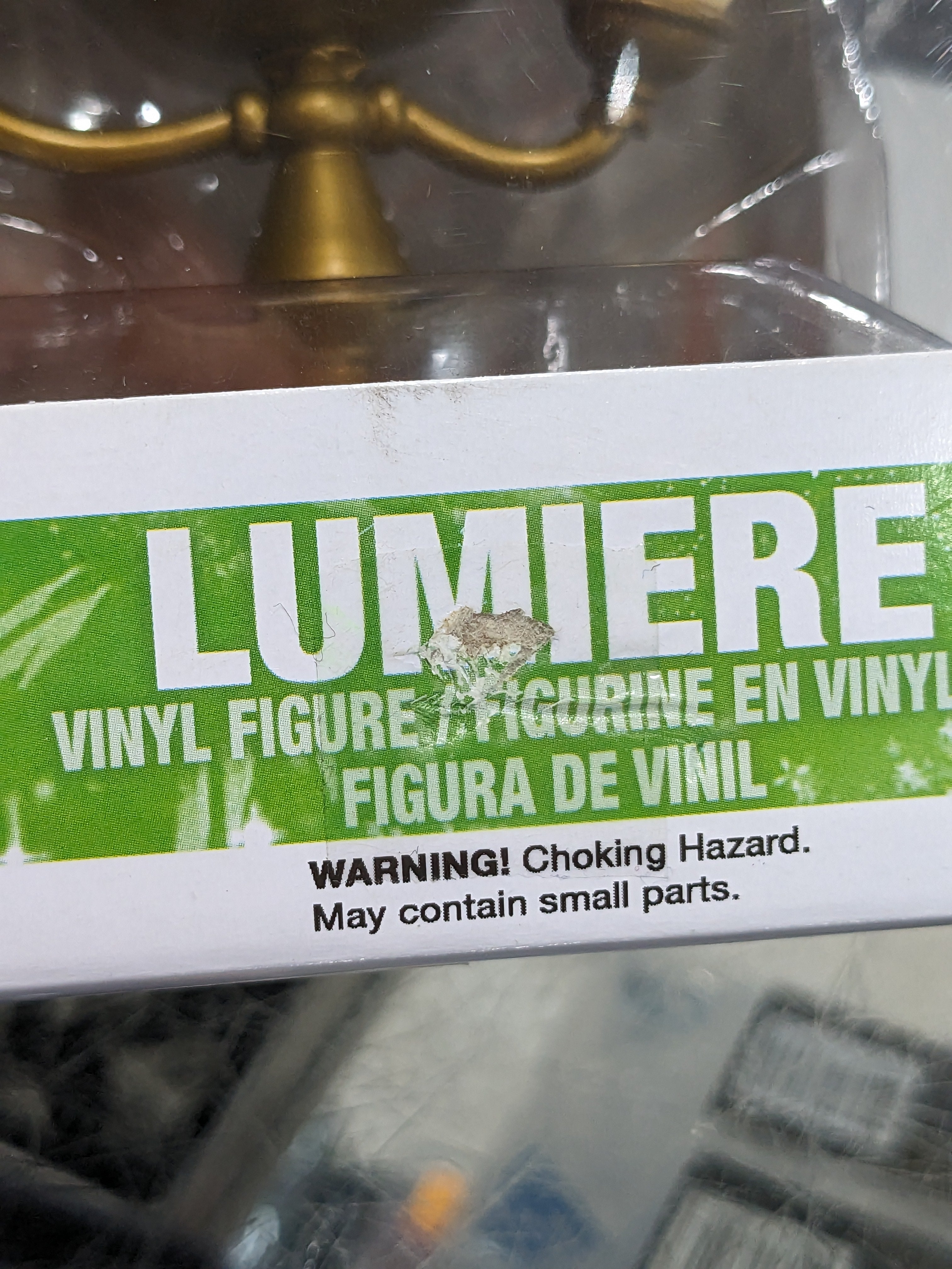 POP Figure: Disney #0093 - Lumiere (Moderate Box Damage)