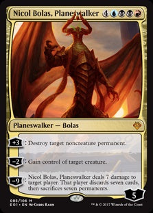 Nicol Bolas, Planeswalker (E01-M)