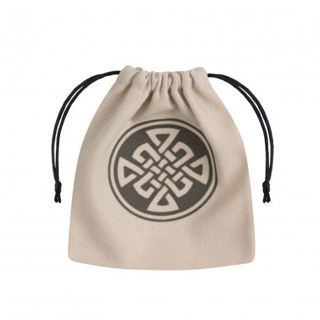 Q Workshop: Dice Bag - Celtic: Beige/Black