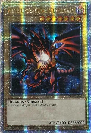 Red-Eyes Black Dragon (Quarter Century Secret Rare) (LC01-EN006) Quarter Century Secret Rare - Near Mint Limited