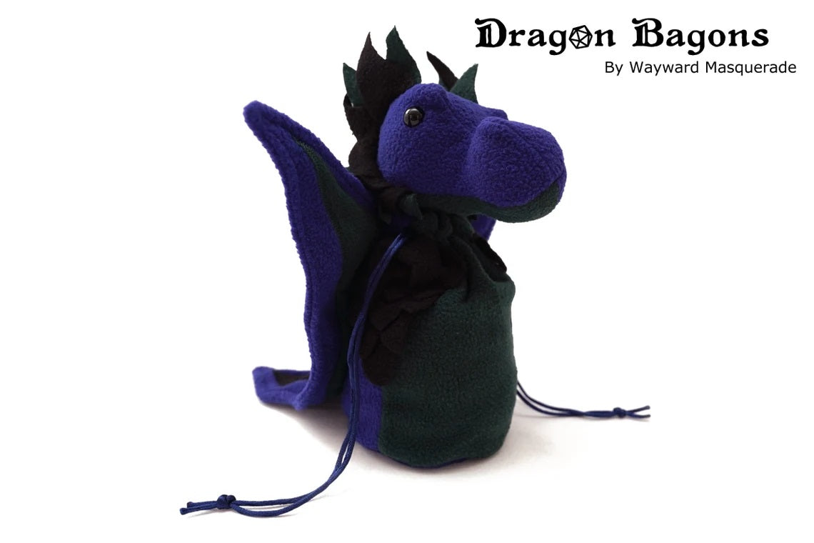 Dice Bag: Dragon Bagons - Purple/Green