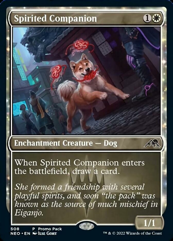 Spirited Companion [#508 FNM Style] (NEO-C-PP)