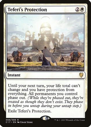 Teferi's Protection (C17-R) Moderate Play