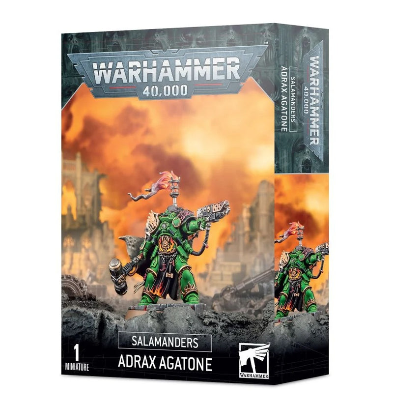 40K: Adeptus Astartes: Salamanders - Captain Adrax Agatone