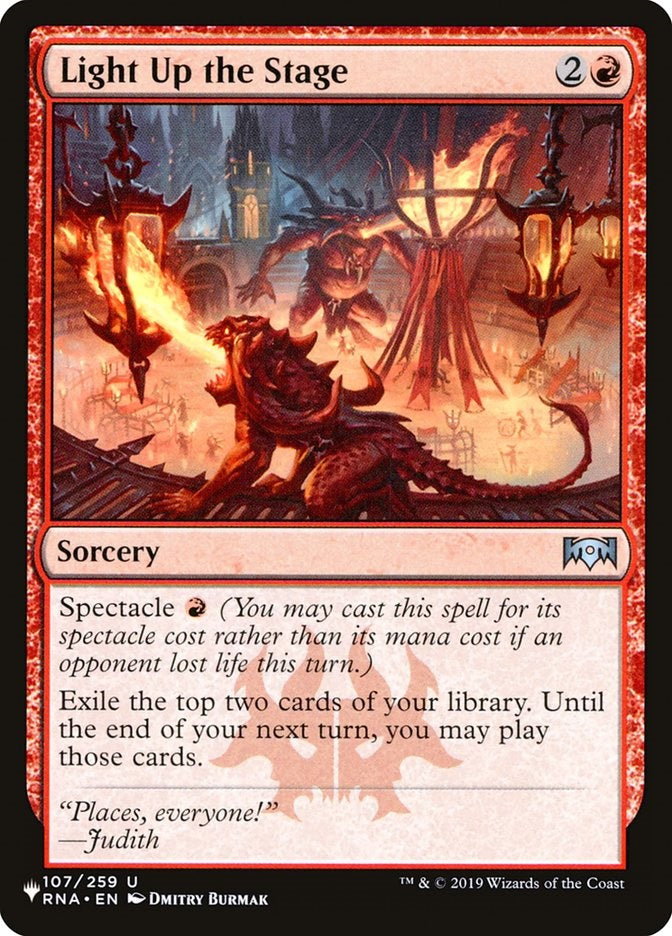 Light Up the Stage (RNA-U-LIST)