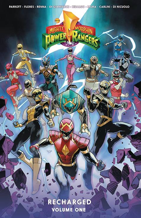 MIGHTY MORPHIN POWER RANGERS RECHARGED TP VOL 01