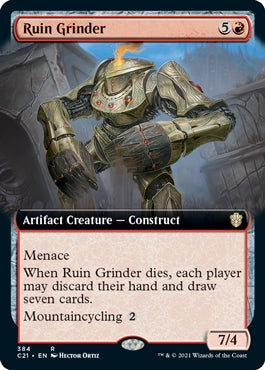 Ruin Grinder [Extended Art] (C21-R)