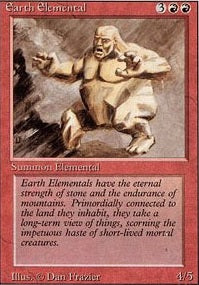 Earth Elemental (3ED-U)