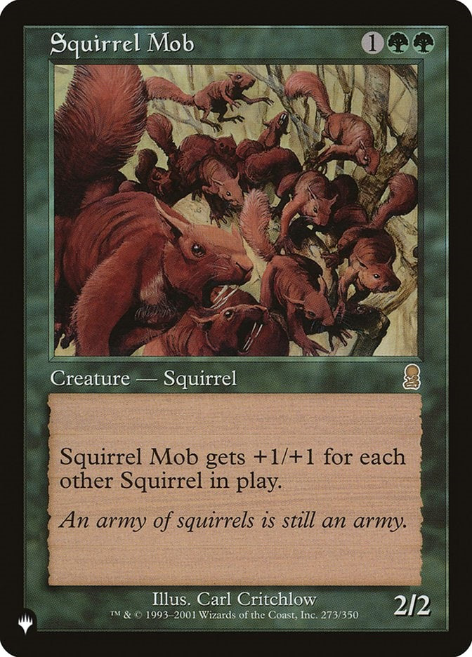 Squirrel Mob (ODY-R-LIST)