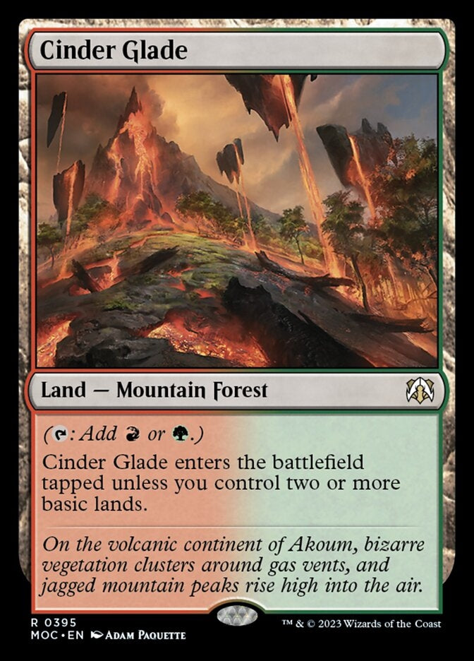 Cinder Glade [#0395 Reprint] (MOC-R)