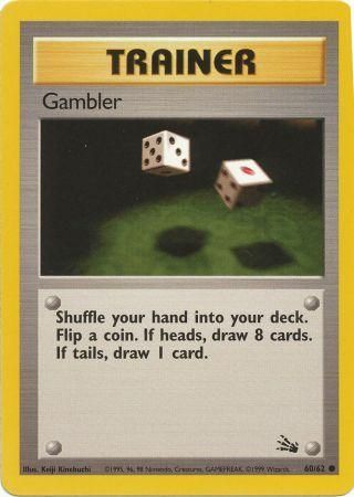 Gambler - 60/62 (FO) Common - Near Mint Unlimited