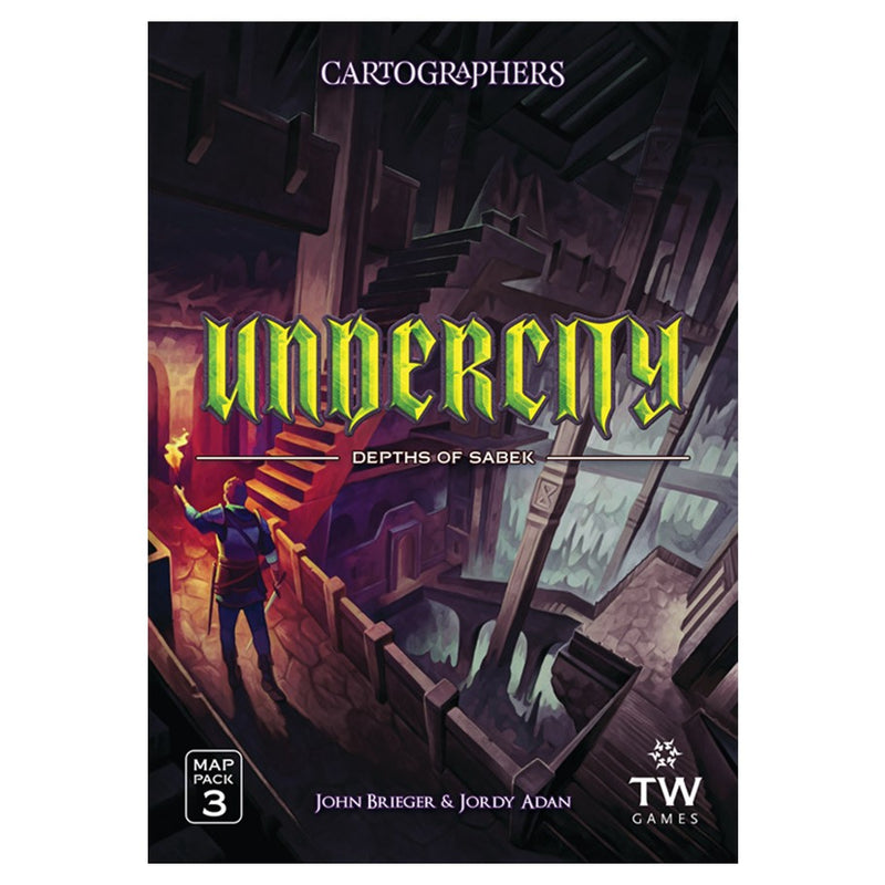 Cartographers - Map Pack 3: Undercity Depths of Sabek