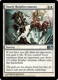 Timely Reinforcements (M12-U)