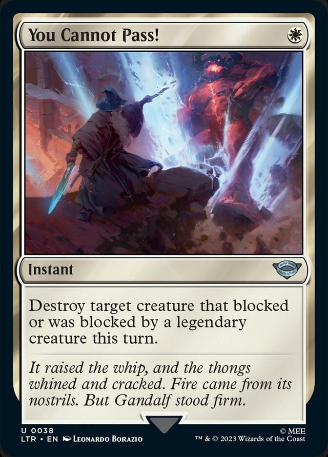 You Cannot Pass! [#0038] (LTR-U)