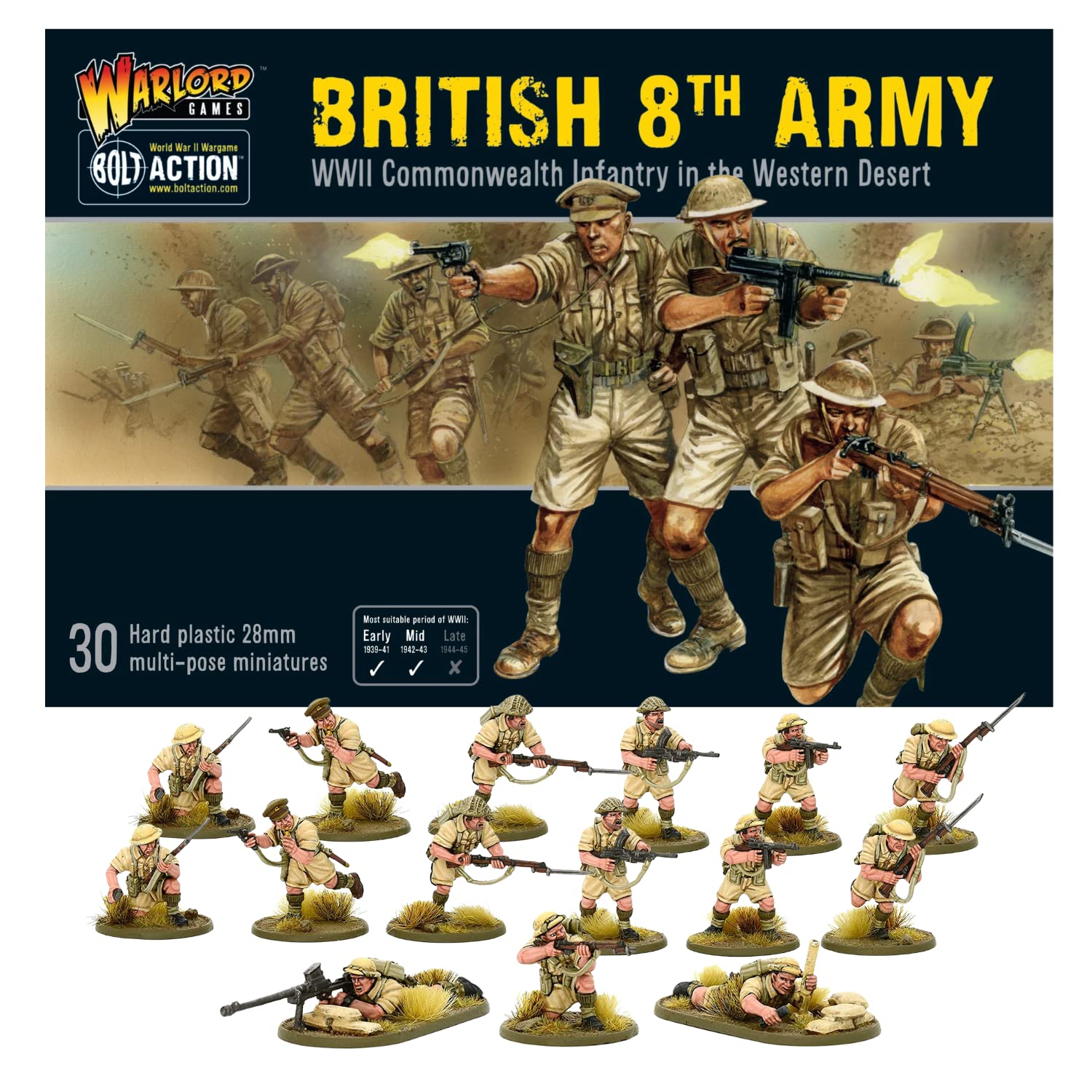 Bolt Action: British 8th Army