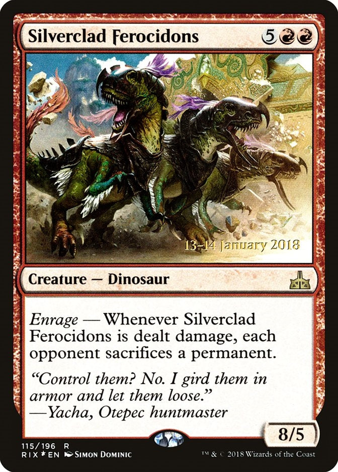 Silverclad Ferocidons (RIX-R-PRE)
