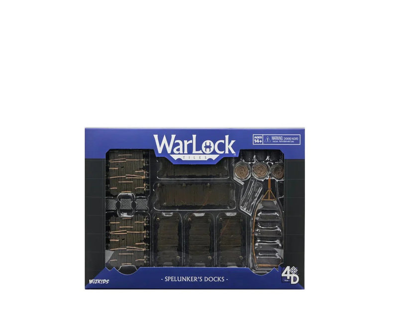 WizKids 4D Tiles: WarLock Tiles - Accessory: Spelunker's Docks