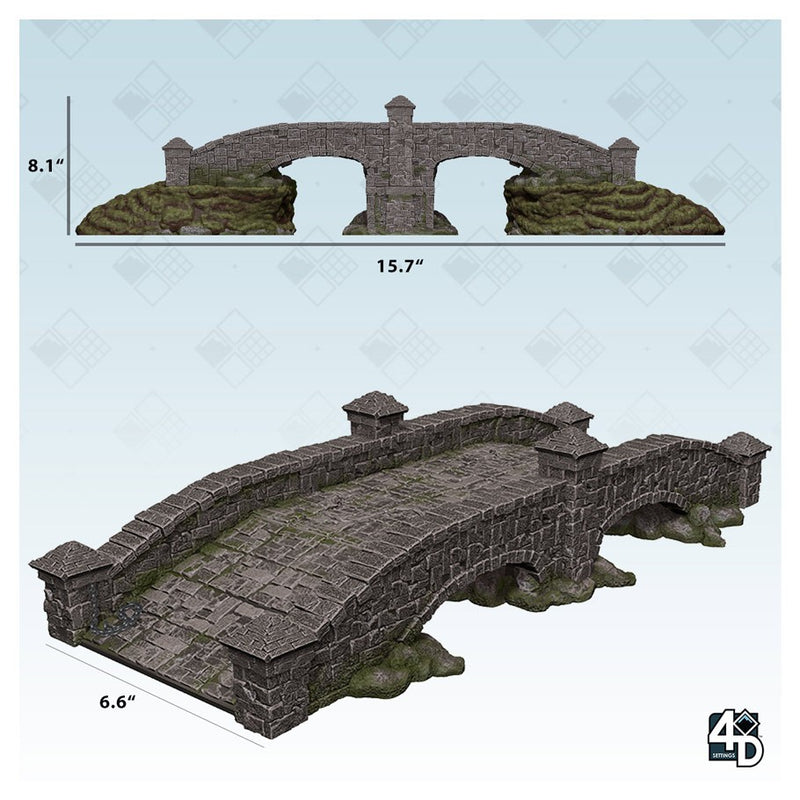 WizKids 4D Settings - Stone Bridge