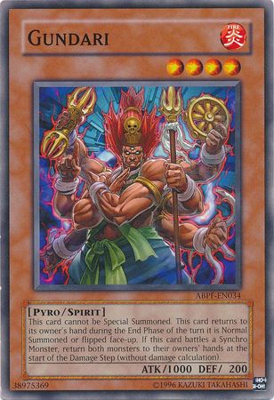 Gundari (ABPF-EN034) Common - Near Mint Unlimited