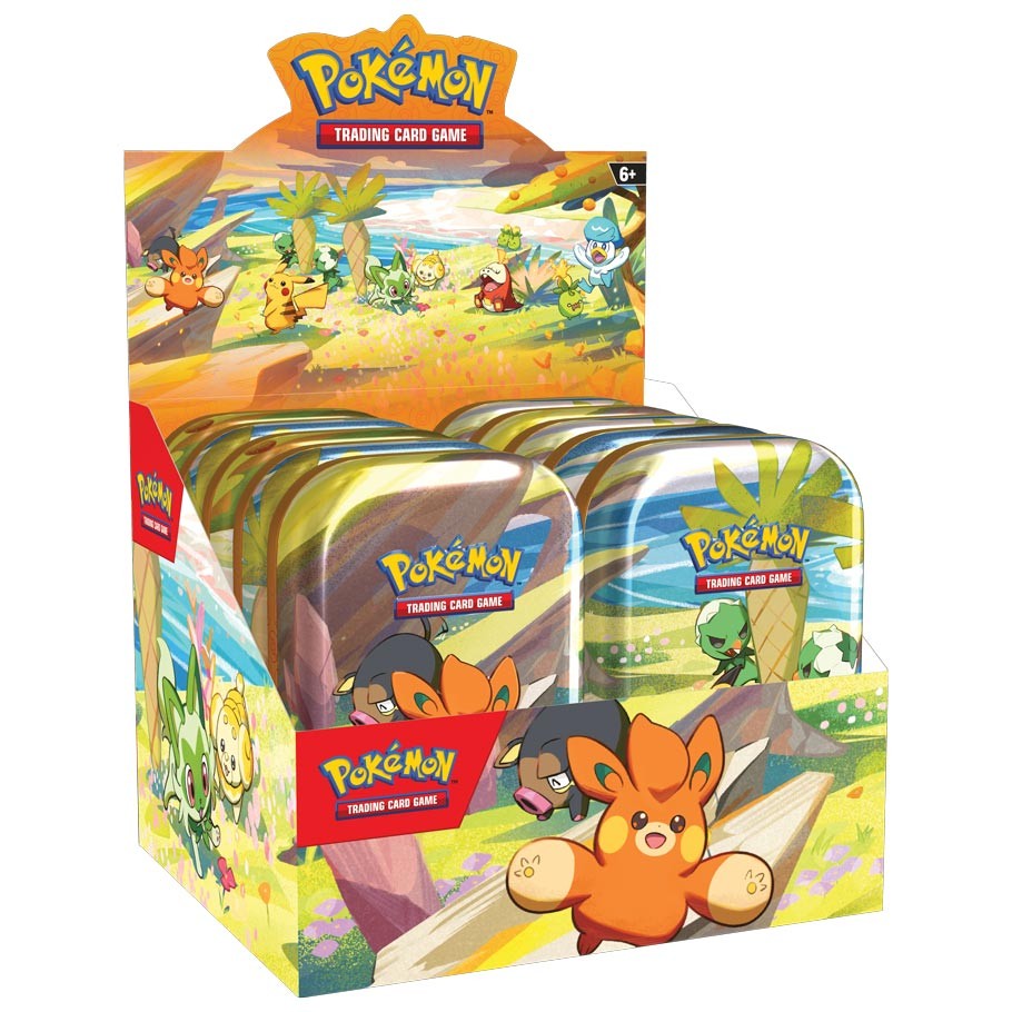 Pokemon TCG: Paldea Friends - Mini Tin: Display