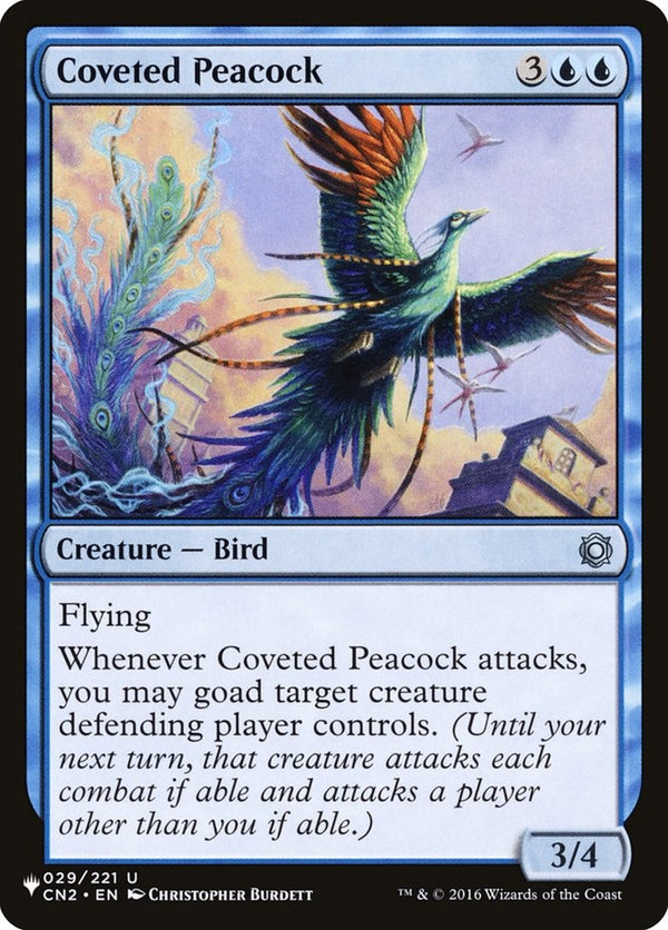 Coveted Peacock (CN2-U-LIST)