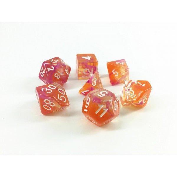 HDS-04: Pearl Swirl - Transparent Blend Poly Set (7)