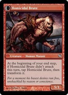 Civilized Scholar/Homicidal Brute (ISD-U)