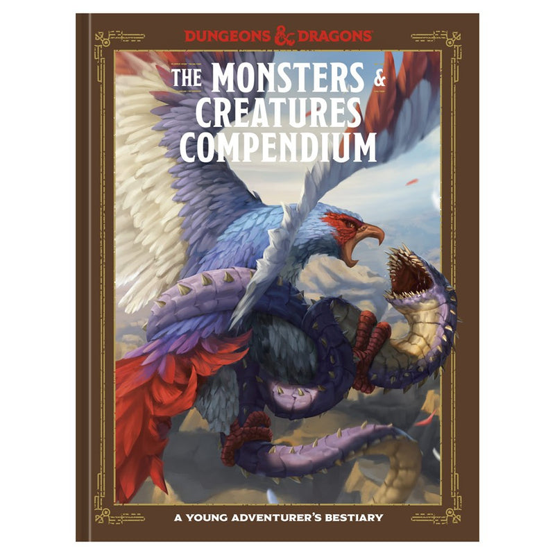 D&D 5E: A Young Adventurer's Guide - Monsters & Creatures Compendium (Hardcover)