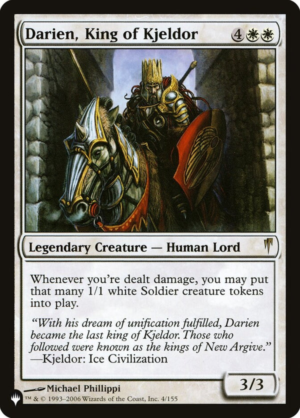 Darien, King of Kjeldor (CSP-R-LIST)