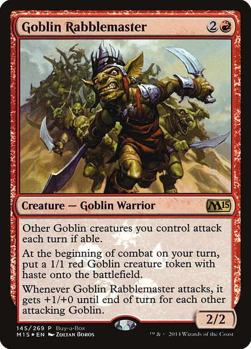 Goblin Rabblemaster (M15-R-BAB)