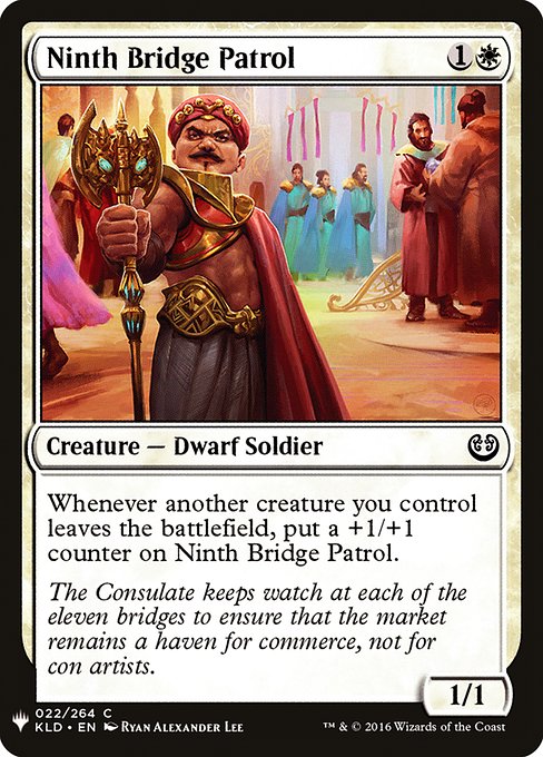 Ninth Bridge Patrol [Mystery Booster #0184] (KLD-C)