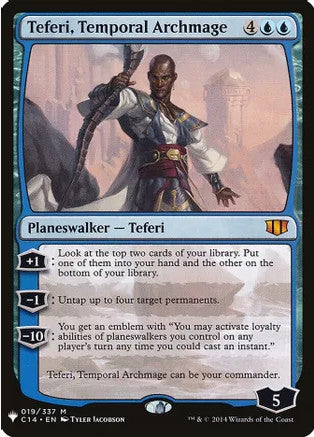 Teferi, Temporal Archmage (C14-M-LIST)