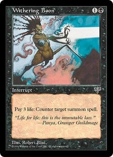 Withering Boon (MIR-U)