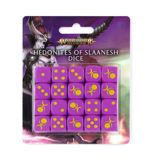 Citadel Hobby: Dice Set - Age of Sigmar: Chaos - Hedonites of Slaanesh (3rd)