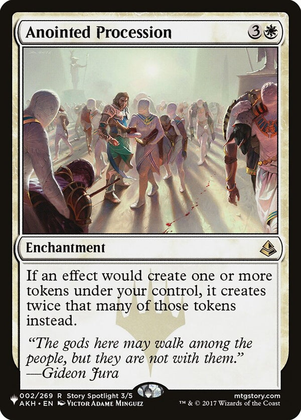 Anointed Procession (AKH-R-LIST)
