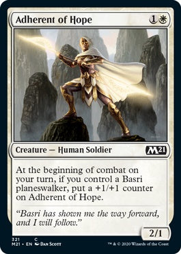 Adherent of Hope [#321 Planeswalker Deck] (M21-C)