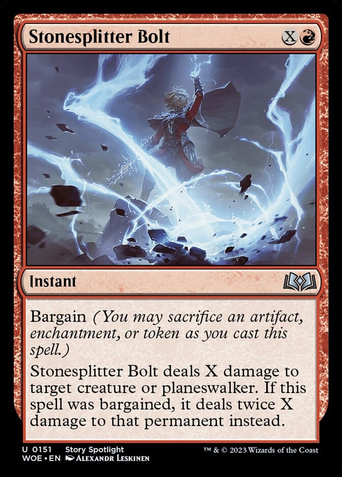 Stonesplitter Bolt [#0151] (WOE-U)