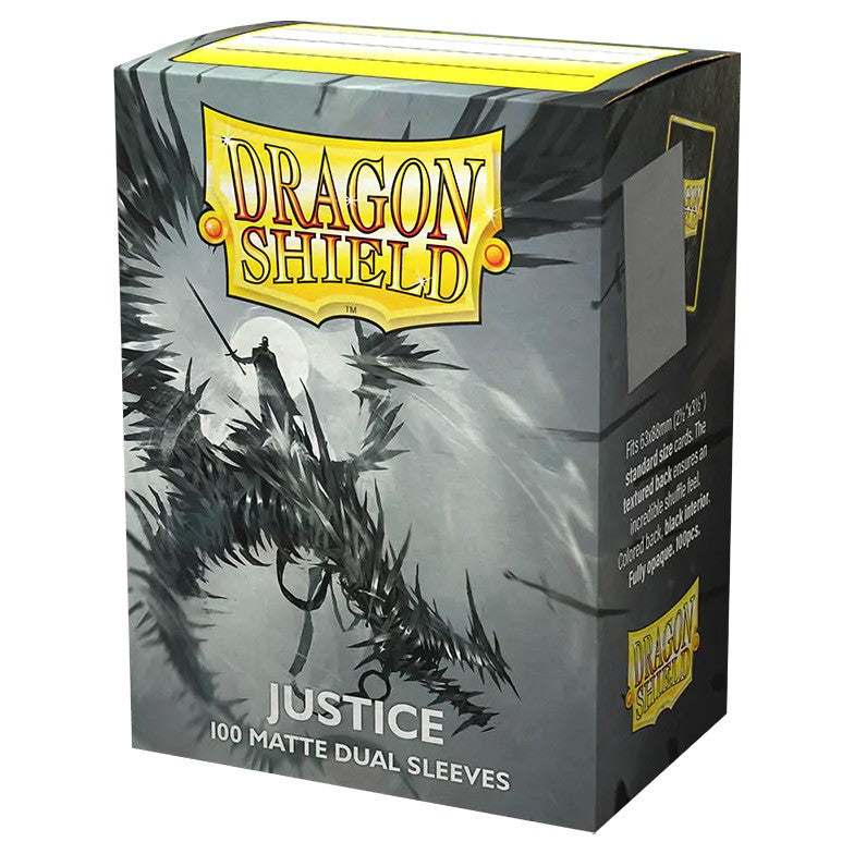 Dragon Shield: Standard - Dual Matte: Justice 100 Count