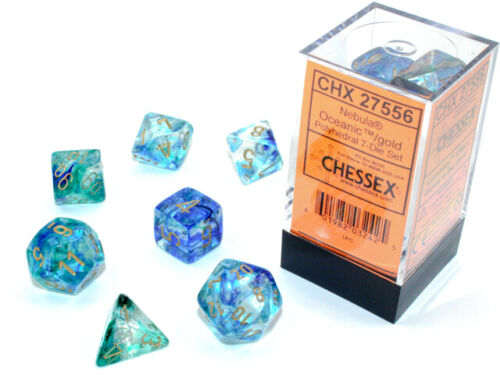 CHX27556: Nebula - Poly Set Oceanic w/ Gold (Luminary)