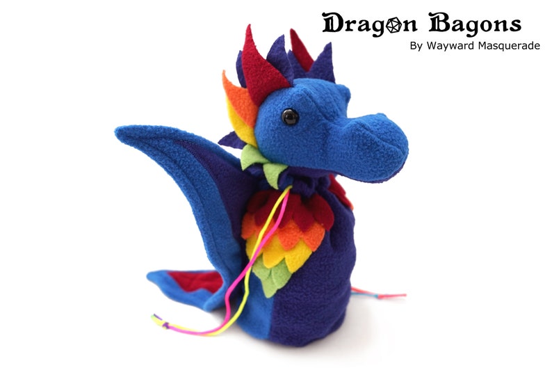 Dice Bag: Dragon Bagons - Rainbow