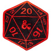 Dungeons & Dragons: D20 Shaped Throw Blanket