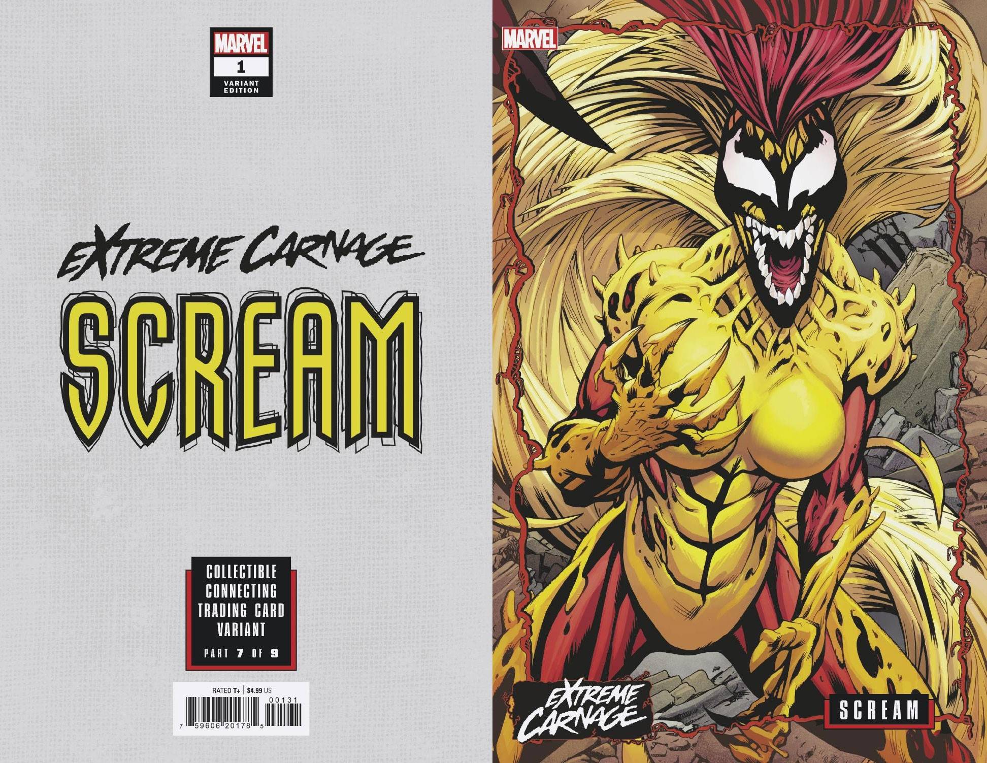 EXTREME CARNAGE SCREAM #1 JOHNSON CONNECTING VAR